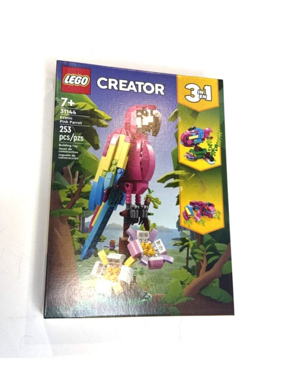 New LEGO CREATOR: Exotic Pink Parrot (31144) Factory Sealed